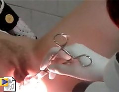 Perverted old nurse plans a spy cam in her office