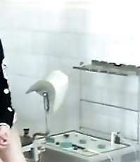 Spy camera filming scrupulous gynecological exam