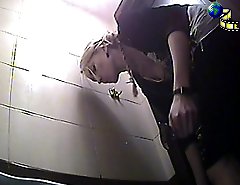 Sexy teens with hot asses takes a leak on spy cam