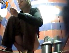 Two pissers tinkling in front of spy cam