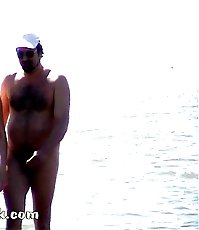 Hot shots straight from sun-drenched nudist beach