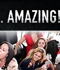 What more can a girl and group of her horny sexy friends ask for then swinging dicks in their faces waiting to get sucked and fucked!?