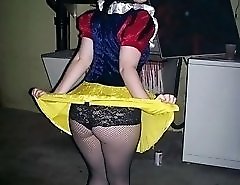 Halloween oops up skirt. Each is very hot!