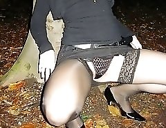 Up skirt xxx fun of leggy bimbos