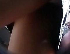 Chick with fatty legs got her upskirt voyeured