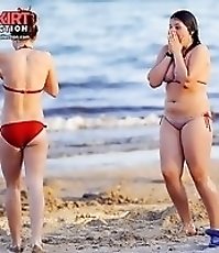 Bikini bra perfect for her big boobs