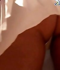 Perfect ass of a teen up skirt