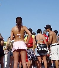Gallery of outdoor upskirts