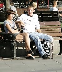 The most spectacular outdoor upskirts