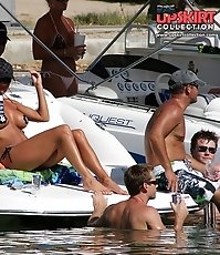 Spying butts and pussies in bikini