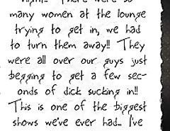 Young horny slut sucks off the dancing bear stripper!