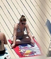 Big women bikinis and nice full butt