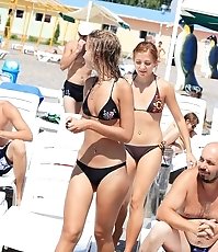 Bikini asses shots that entice you