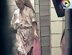 Sneak into ladies' showers and watch the sluts wet