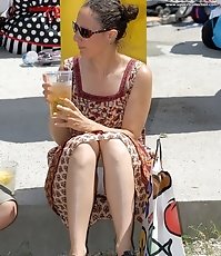 Great upskirt oops were shot from behind