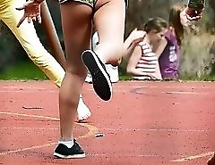 Tiny shorts of all colors spied here