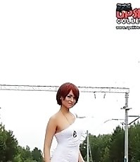 Kinky hunter looks up their skirts