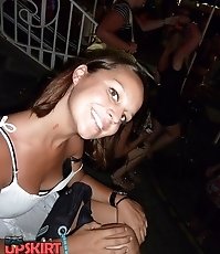 Only the hottest down the blouse shots outdoor