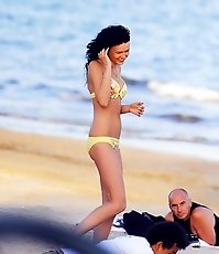 Such exciting bikini girls tease