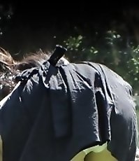 Innocent peek up black skirt. Panties up skirt