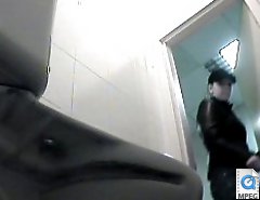 Girls and oldies exposed to spy cam in public loo