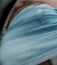 Hidden cam street up skirt