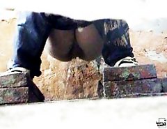 Girls exposed to spy cam in public loo