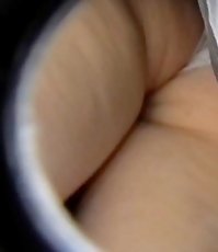 Big naked ass spy upskirt