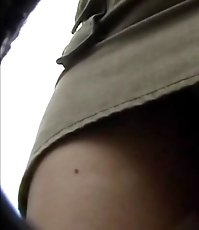 Afternoon upskirt panty shots