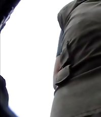 Afternoon upskirt panty shots