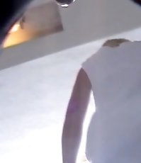 Female sneaky upskirt