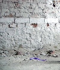Voyeur cam photos of a squatted and leaking chickie