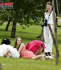 Very short skirts for our pleasure