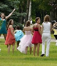 Teens give us real upskirt pleasure