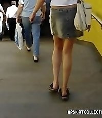 Sweet babes never mind their upskirt get shot