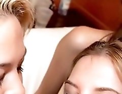 Girl gets fucked from behind by this massive stripper cock!