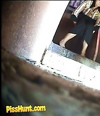 Hot voyeur photos from dirty ladies' loo in park