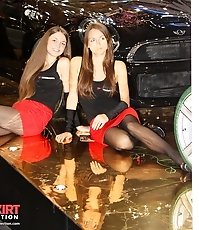 Only stunning upskirts from below