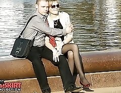 Sweet street upskirt compilation