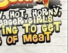 She sucks a lot of cock and is very curious for one of theses cocks inside of her