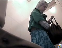Hot clips from spy camera planted in ladies� room