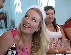 Our strippers strutted their goods as usual and as usual the girls got mad crazy right away sucking dick and showing off