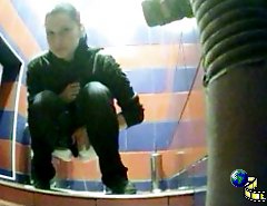 Three girls get filmed weeing in spycammed toilet