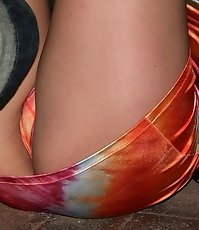 Drunk or not, she flashed upskirt. Upskirt downblouse