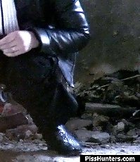 Unscripted spicy shots of bladder busting action