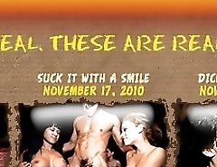 Cock sucking sluts at this table!