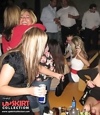 Hotties in mini skirts. Panties up skirt gallery